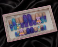 Midnight Candy Drip Mommy & Mini Me Press-On Nail Set 💜🍬✨